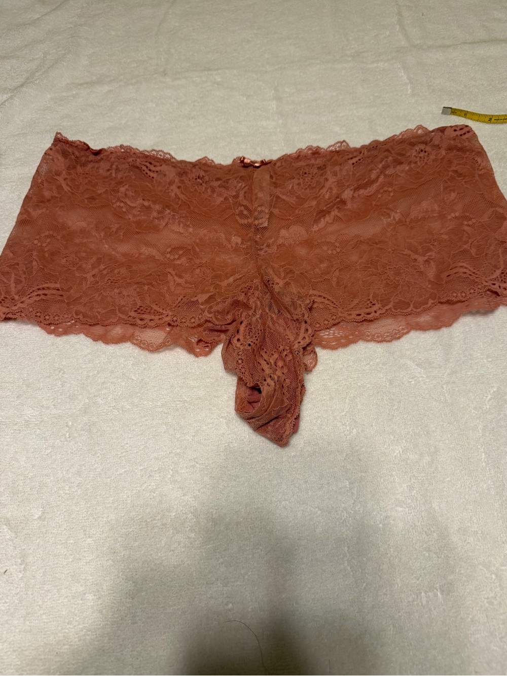 Cacique Lace Cheeky Short Panty - Dusty Rose
